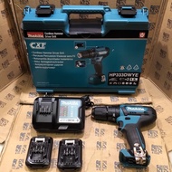NEW MESIN BOR BATERAI CORDLESS DRILL 12V MAKITA HP331 DWYE ORIGINAL QUALITY