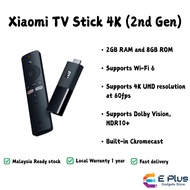 Xiaomi TV Stick 4K (2nd Gen) Google TV | Wi-Fi 6 | HDR10+ | Dolby Atmos