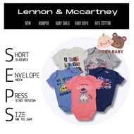 Classic Song Baby Romper Lyrics By John Lennon And Paul McCartney Baby Boys Baby Girls Romper