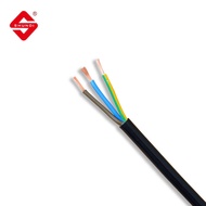 Export Kazakhstan H05VV-F Wire Cable RVV Power Cord CCA Sheath Copper Clad Aluminum Wire