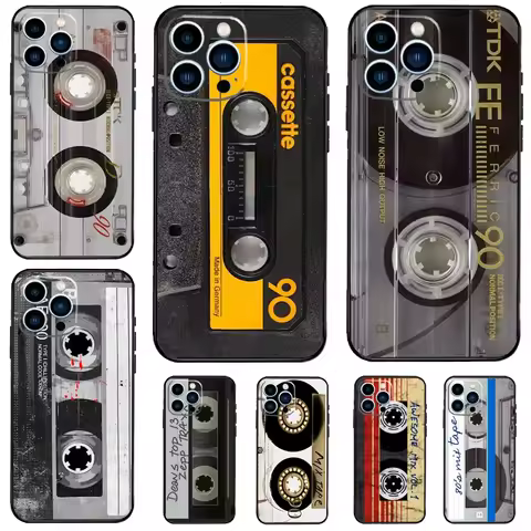 Vintage Cassette tape retro Phone Case For Xiaomi Redmi 15 15C 14C K60 13C 13 12 10 A1 A2 A3 10C 12C