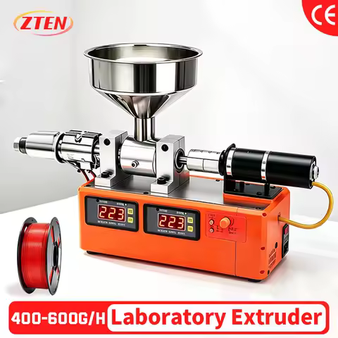 Desktop Single Screw Extruder Machine,1.75mm/2.3mm 3D Printing Filament Maker 3D Consumables Extrusi