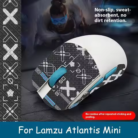 1 Set Mouse Anti Slip Grip Sticker For Lamzu Atlantis Mini/Mini pro/OG/OG V2/Thorn Mouse Non-Slip An