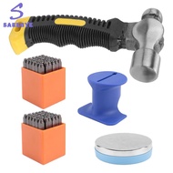Metal Stamping Kit 74 Pcs 0.3cm Art Font Uppercase and Letter Punch and Number Punch Set Metal Stamp