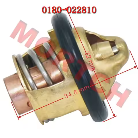 Thermostat 0180-022810 For CFMoto 600cc ENGINE 157MJ-2A 196S-B U6 ATV CF500 600 625 UTV CF600-5 CF50