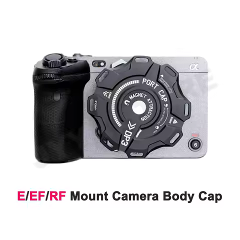 Vlogger Camera Body Cap Protection Cover Multifunction Decoration Camera mount for SONY E CANON EF R