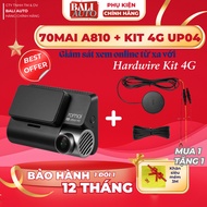 <Combo> 70mai A810 Dash Camera Set With 4G Kit UP04 Remote Vehicle Monitoring Control