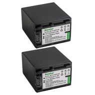 Kastar NP-FV100 Battery (2X) for Sony DCR-SR15, SR21, SR68, SR88, SX15, SX21, SX44, SX45, SX63, SX65