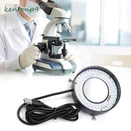 KENTONP Microscope LED Light, Adjustable Brightne USB Powered Microscope Lamp, Fill Light Bottom Lig