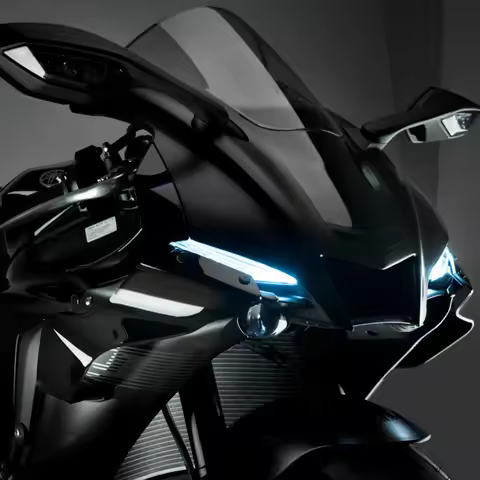 Motorcycle Downforce Naked Side Spoilers Winglet Kit Spoiler Wind Wing For YAMAHA YZF-R1 YZF-R1M 20-