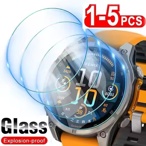 Tempered Glass for Garmin Fenix 8 6X 7X Pro 7S 7 6S 6 Pro 5 5S Fenix 8 Solar AMOLED Screen Protector