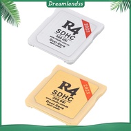 ❖Dreamlandss❖  for R4 SDHC Digital Memory Card Secure Portable Flashcard Gold White for NDS 3DS