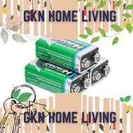 1pcs 9V battery 6F22 dry battery square box toy microphone microphone multimeter battery  9V电池 6F22干