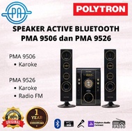 SPEAKER Home Theater Super Bass Karaoke polytron PMA 9506/9526 BT