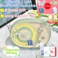 Flowing Light Bluetooth Speaker Wireless  speaker Colorful Mini Speaker Atmosphere Lamp  Bluetooth S