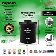 MPOIN STACK ( 1200 Liter ) TANGKI TOREN AIR