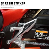 Motorcycle Pedestones 3D Epoxy Resin Protection Stickers for Honda Hornet CB750 cb 750 Hornet 2022