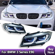Car Lights For BMW E90 Headlight 2005-2012 320i 318i 323i 325i DRL Turn Signal Auto Accessories