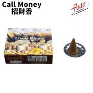 flute Natural Handmade India Incense Cone- CALL MONEY – 10 pieces 10 pieces