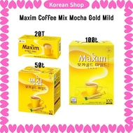 MAXIM Korean Coffee Mix Instant Coffee Mocha Gold Mild