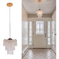 Modern Crystal Chandeliers Lampu Candelier Lighting Pendant Kristal Lampu Siling Crystal Ceiling Lam