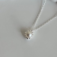 Lilikoko 🏻 Paris Elegant Lace Small Pearl Necklace N87