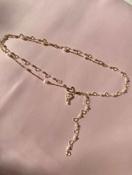 I heart you waist chain สร้อยคาดเอว 2 in 1