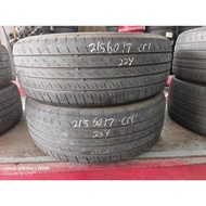 second tyre 215/60/17 Toyo cr1 2022 year (harga 2 tyre)