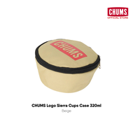 CHUMS Logo Sierra Cups Case 320ml/ เคสสำหรับใส่ถ้วยsierra  เคสอุปกรณ์ครัว อุปกรณ์แคมป์ปิ้ง ชัมส์