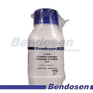 di-Sodium Hydrogen Phosphate 12H2O AR, 500g, BENDOSEN