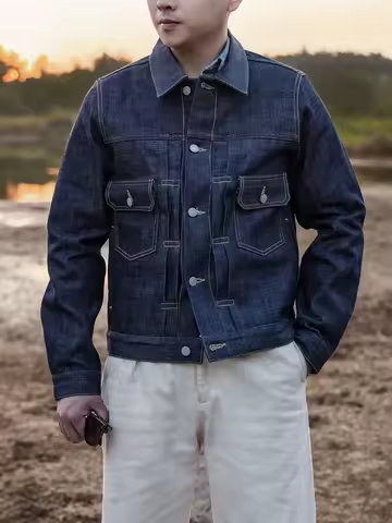 Red Tornado Type 2 Jean Jacket Raw Selvedge Denim Outerwear 507XX Indigo 101XX