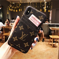 OPPO RENO RENO2 RENOZ A9 A5 2020 R17 PRO R15 R11S R9S PLUS A3S Fashion card package old flower anti-fall mobile phone case