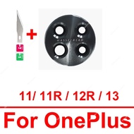 Rear Lens Glass For Oneplus OnePlus 1+ 11 11R 12R 13 Back Camera Big Lens Glass with Sticker Replace
