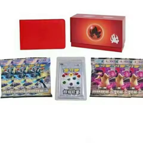 In Stock Original PokéM0n Cards Radiant Energy Gift Box 02 Ptcg Simplified Chinese Fighting/Evil/Fir