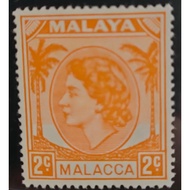 MALAYA MALACCA 2 CENTS STAMP (MINT)