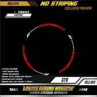 0019 RIM HONDA HONDA GTR - STICKER STICKER RIM HONDA GTR