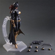 Play Arts Kai Arkham Knight Batgirl Barbara Gordon Super Action Figure Model Toy