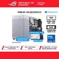 PRIME Bi7 14th GEN OFFICE PC WHITE ( INTEL CORE i7 / 16GB RAM / 512GB SSD )