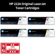 HP 222A Original LaserJet Toner Cartridge Black Cyan Magenta Yellow