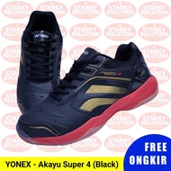 Yonex AKAYU SUPER 4 Badminton Badminton Shoes Original - Black