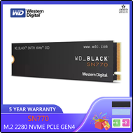 [Unon] SSD เล่นเกมภายในแบบ WD สีดำ1TB SN770โซลิดสเตทไดรฟ์2TB 500GB Gen4 PCIe M.2 2280ได้ถึง5150เมกะไ