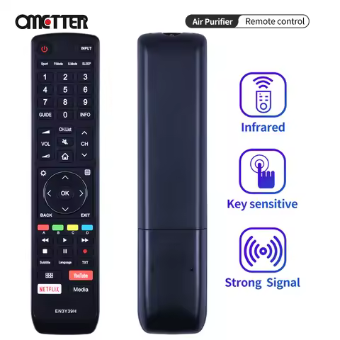 New EN3Y39H Fit for Hisense Smart TV Remote Control H50U7A H55U7A H65U7A H43A6500 H50A6500 H55A6500 