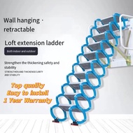 Folding stairs (not automatic) loft ladder Attic staircase FIRE STAIRS  garret stairs Invisible ladd