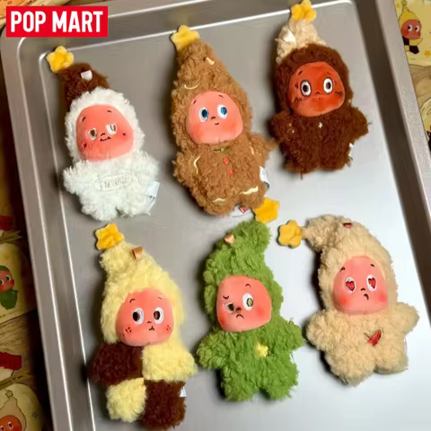POPMART Twinkle Savor The Moment Series Genuine Blind Box Freshly Baked Cookies Plush Pendant Decora