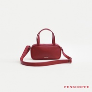 Penshoppe Mini Leather Baguette Sling Bag For Women
