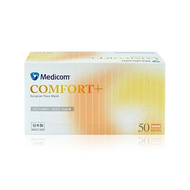 Medicom - COMFORT+ 成人醫用耳掛口罩 [粗耳掛設計] - 50片/盒 (4894476020145)