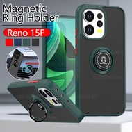 Casing For OPPO Reno 15 F Pro Max 15F 15Pro 15ProMax 15ProMini Reno15 F Pro Reno15F Matte Ring Stand