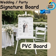 A2 Size PVC Foam Board / Wedding Board / Signature Board / Menu Board2