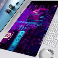 Asus Mat Pixel Art Mousepad Gamer Purple Desk Mat Anime Mouse Pad Large Office Laptop Carpet Xx Gaming Accessories Speed Playmat