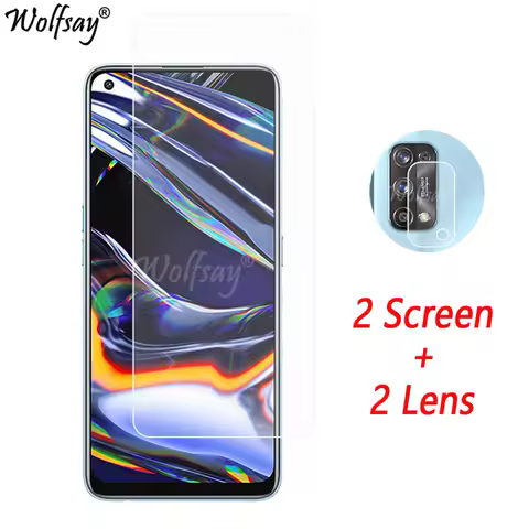 Camera Lens Protector For Oppo Realme 7 Pro Screen Protector Tempered Glass For Oppo Realme 7 Pro Ca